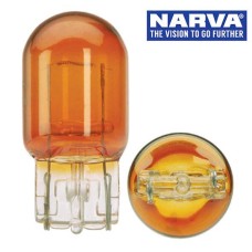 Narva 47532 - 12V 21W Amber W3 X 16D WY21W Wedge Globes (Box of 10)